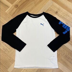 Puma boys long sleeve shirt